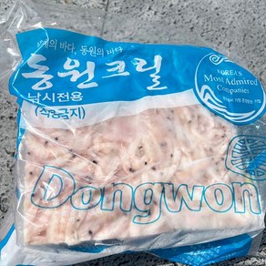 동원크릴 A급 밑밥크릴 1.5KG 바다낚시 선상낚시 미끼 집어용, 1개