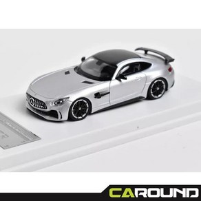 MJ 1:64 메르세데스 벤츠 AMG GTR - 무광 실버, 1개