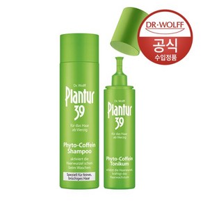 [4주 패키지]플란투어39 파이토-카페인 샴푸 250ml + 토닉 200ml, 1개