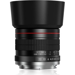 85mm f1.8 초상화 렌즈 - 캐논 EOS R/Ra/RP/R3/R5/R5 C/R6/R6 마크 II /R7/R8/R10/R50/R100 미러리스 카메라용 RF 수동 포커스, Fo Sony E/NEX/FE, 1개