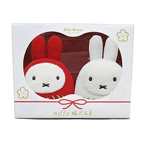 딕 브루나 miffy 미피 후쿠다루마 홍백 세트 봉제 인형, 상세페이지 참조, 상세페이지 참조, 1개