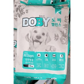 도비 밸런스 전연령용 중소형견 애견사료, 곡류, 5kg, 1개