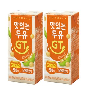 남양 맛있는 두유 GT 고칼슘 달콤한맛, 72개, 190ml