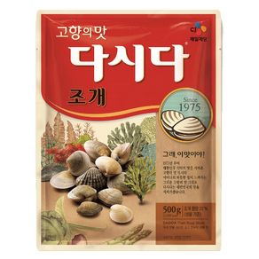 제일제당 고향의 맛 조개 다시다 500g, 1개