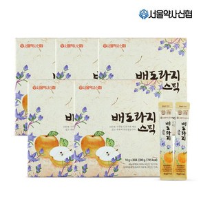 [구성] 배도라지 스틱 30포 5세트 /쇼핑백증정, 300g