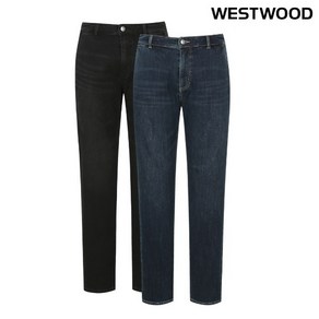 웨스트우드 WESTWOOD 남성 편하고 따뜻하게 기모 데님팬츠 2컬러 WO4MTPL545