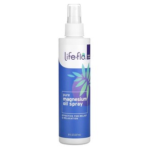 Life Flo Health 퓨어 마그네슘 오일 스프레이, 237ml, 1개