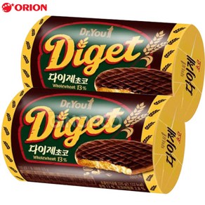 (트레이딩제이)오리온 닥터유 다이제 초코, 225g, 2개