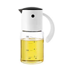 폴쿠치나 자동개폐 내열유리 화이트 오일병, 220ml, 1개