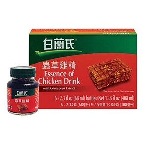 BRAND'S Essence of Chicken Dink with Codyceps Extact 13. BRAND'S 에센스 동충하초 추출물 함유 치킨 음료 13.8액량 온, 1개, 408ml