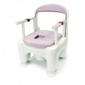 복지용구 예쁜 핑크색 파나소닉 이동변기 실버용품 PN-L30200BK, 1개