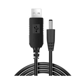엠비에프 USB 5V to DC 12V 전원 승압 케이블 1m MBF-UP5V12, 1개