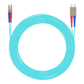 넥스트유 10G OM3 멀티모드 LC-SC 광 점퍼코드 패치코드 NEXT-LS310MM-10G, 아쿠아, 1개, 10m