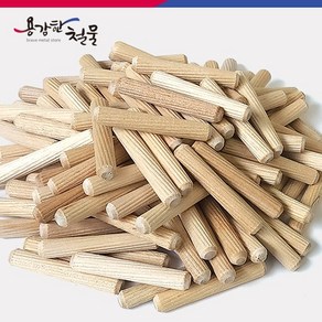 [용감한철물] 나무못 목다보 6 8 10 mm 국산 목심 받침 100 1000 개, 목다보 10 x 70mm(100개입), 1개