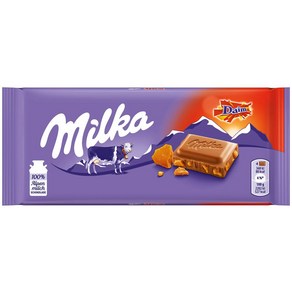 Milka 밀카 Daim 다임 초콜릿, 10개, 100g