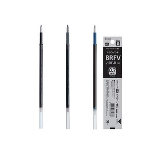 파이롯트 아크로볼 리필심 BRFV 0.5 0.7 1.0 mm, 0.7mm 블랙