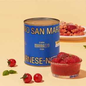 [카사마라조]포모도로 산마르자노 DOP(토마토홀) 820g, 1개