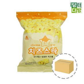 에이원푸드 치즈스타 20개입, 80g, 1개