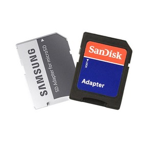 마이크로 TF 카드 SD카드 리더기 MicroSD to SD 변환어댑터