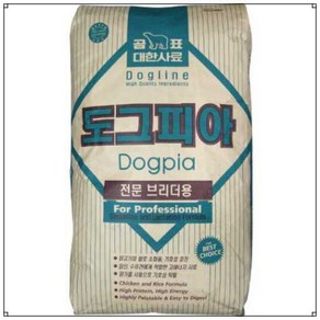 반려견사료 도그피아 20kg, 1개