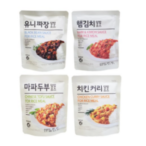 노브랜드 덥밥소스 4종, 1개, 100g