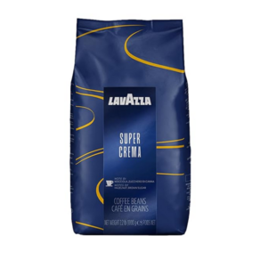 Lavazza medium oast Coffee Espesso Supe Cema Wh 라바짜 미디엄 로스트 커피 에스프레소 슈퍼 크레마 원두 8개 팩 8 x 1000, 1kg, 홀빈(분쇄안함), 1개