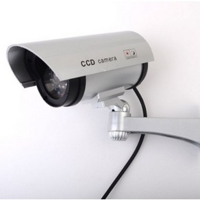 가짜CCTV 진짜같은 모형카메라 방범카메라 건전지, 1개