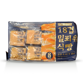 18겹 밀푀유 식빵 트레이더스, 1개, 640g