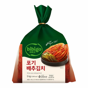 비비고 BASIC 포기배추김치, 5kg, 1개