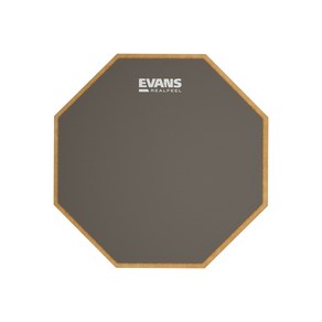 [심로악기] EVANS 에반스 RF12G 드럼연습패드 12인치 단면 스네어 스탠드에 장착