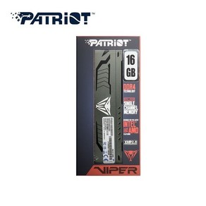 [PATRIOT] DDR4 PC4-25600 CL16 VIPER STEEL [16GB (16GB*1)] (3200)