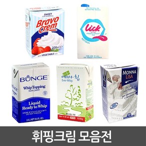 휘핑크림 모나리자 번지 에버휩 릭프로즌 1L, 1030g, 1개