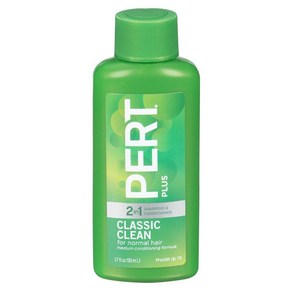 Pet Classic Clean 2in1 샴푸 & 컨디셔너 여행 또는 체육관 가방에 적합 50.3ml(1.7온스), 1개, 50.3ml