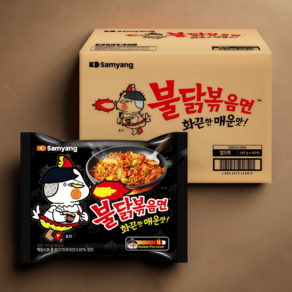 불닭볶음면 봉지라면 한박스 140g X 40입