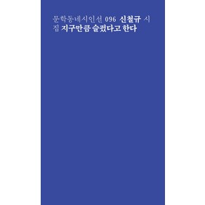 지구만큼 슬펐다고 한다:신철규 시집, 문학동네, 신철규