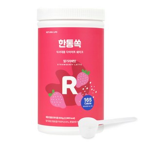 한통쏙 식사대용 다이어트 단백질 쉐이크 10가지맛 800g, 딸기라떼맛, 1개