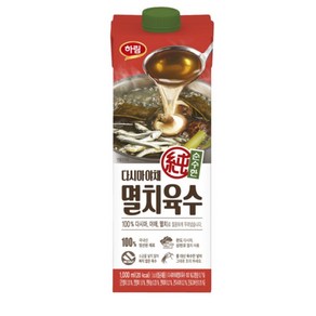 하림 순수한 다시마 야채 멸치육수