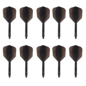 휴대용 콘도르 형태 다트 액세서리 테일 비행 스템 샤프트 10 개 [01] Black 10개 Blue 10개 [01] Black... 10개, [01] Black * 10개 * 10개