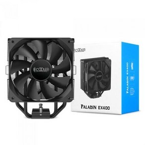 PCCOOLER PALADIN EX400 (블랙) 공랭 쿨러, 1개