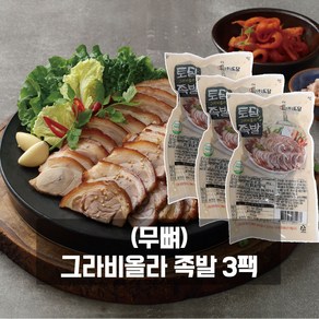 토담 그라비올라 족발 (무뼈), 3개, 400g