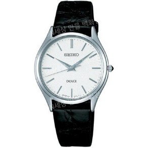 세이코 SEIKO 가죽밴드 손목시계 돌체앤엑셀린느 페어쿼츠 SACM150