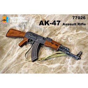 BD77026 1대6 AK-47 자동 소총 - 액션 피규어용 모형 제품작동 불가, 1개