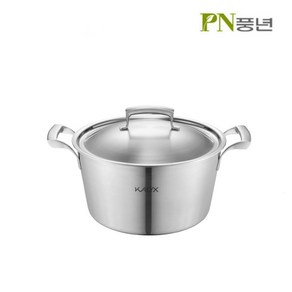 PN풍년 칼릭스 통5중 스테인리스 양수냄비 18cm KSPT-18C