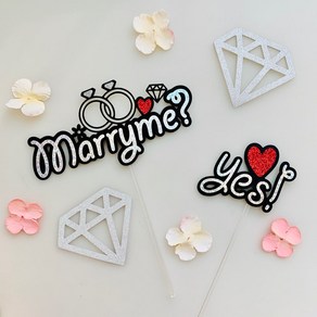 메리미토퍼 답프로포즈 소품 웨딩토퍼 Marryme Just Married Soldout