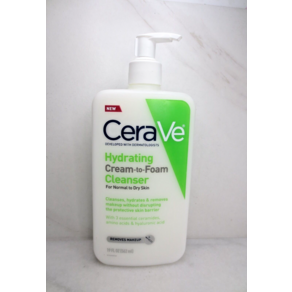 세라비 크림 cerave CERAVE HYDRATING CREAM TO FOAM CLEANSER 일반~건성 피부용 19온스 NWOB 202512