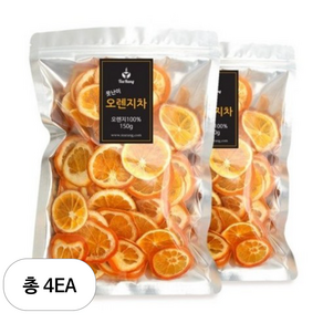 티랑 못난이 오렌지, 150g, 1개입, 4개