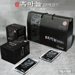 국내산 토종 흑마늘 진액 골드 70gx30포, 1개, 70ml