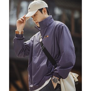 남자 맨투맨 빈티지 반집업 스포티 점퍼 봄 Cityboy Jacket TS2401058