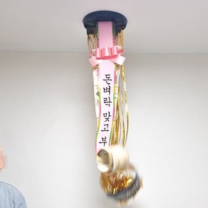 돈벼락 반전 용돈 화환 이벤트 박스 어버이날 환갑 서프라이즈, 본품+1번문구(돈벼락한번), 본품+1번문구(돈벼락한번)