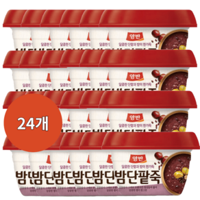 동원 양반 밤단팥죽, 285g, 24개